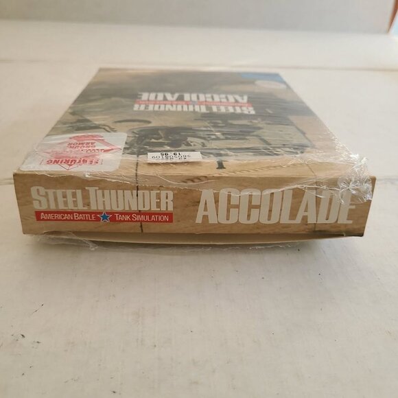 Steel Thunder Tank Simulation Accolade 1989 Big Box (PC 5 1/4” Floppy & 3.5) - Picture 5 of 10